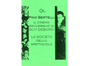 Il cinema sovversivo di Guy Debord